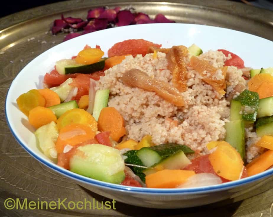 Nordafrikanisches Gemüse-Couscous - Meine Kochlust - Meine Rezepte