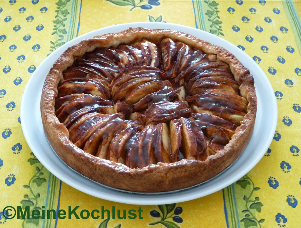 Spanischer Apfelkuchen - tarta de manzana - Meine Kochlust - Meine Rezepte