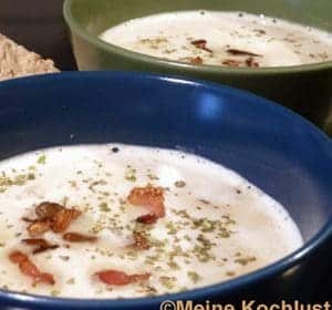 Kartoffelsuppe mit Steinpilzen