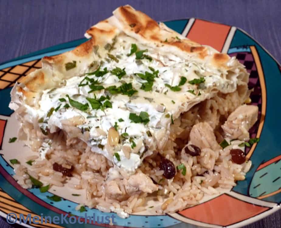 Yufka mit Reisfüllung – Pilavli Börek – Meine Kochlust – Meine Rezepte