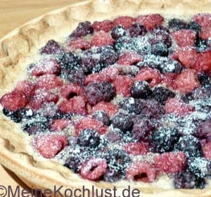 Tarte mit Waldbeeren