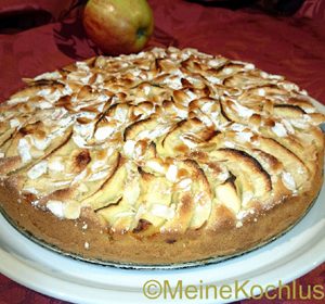 versunkener Apfelkuchen