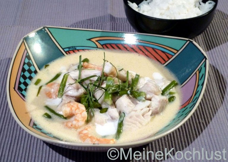 schnelles Fischcurry mit Bohnen - thailändisch - Meine Kochlust - Meine ...
